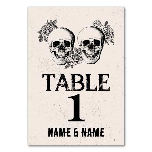 Tischnummern Hochzeitsschnecken Rustikale Karten P (Vorderseite)