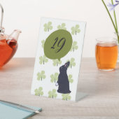 Tischnummern Sockelschild (In SItu)