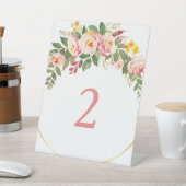 Tischnummern Sockelschild (In SItu)