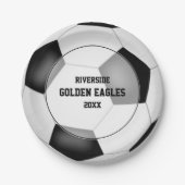 Tischplatte für Sportveranstaltungen im Party Pappteller (Vorderseite)