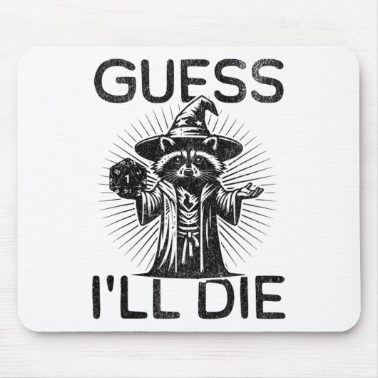 Tischplatten-Rpg-Gaming-Rolle-Playing-Shirt Ich we Mousepad (Vorne)