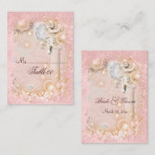 Tischplatzierungskarte Jahrgang Hochzeit Platzkarte (Vorne/Hinten)