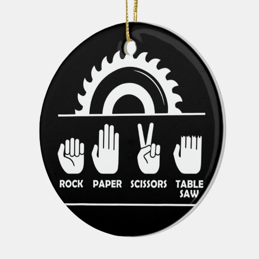 Tischsäge für Holzbearbeitungsfelgen Keramik Ornament (Links)