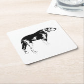 Tischsatz, Pit Mix Sketch Rechteckiger Pappuntersetzer (angewinkelt)