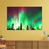Tischset Aurora borealis Leinwanddruck (Insitu (Wohnzimmer))