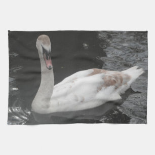 Tischset Baby Swan River Schwimmen Handtuch