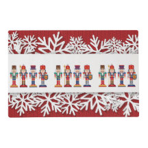 Tischset "Nutcracker with Snow"