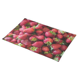 Tischset - Sommer Erdbeeren
