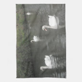 Tischset Swans River Schwimmen Geschirrtuch (Vertikal)