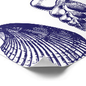 Tischstrand Hochzeitssitze 8 Sitzplätzen Plan Musc Poster (Ecke)