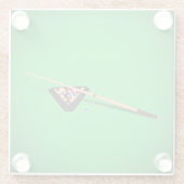 Tischtelei und -keule glasuntersetzer (Rückseite)