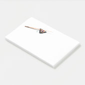 Tischtelei und -keule post-it klebezettel (angewinkelt)