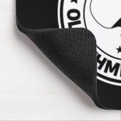 Tischtennis, alter Schmetterling, Design für Tisch Mousepad (Ecke)