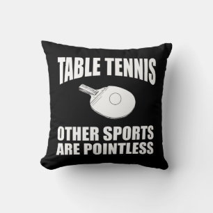 Tischtennis Apparel Neuheit Tennisspieler Kissen