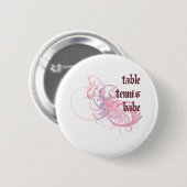 Tischtennis-Baby Button (Vorne & Hinten)