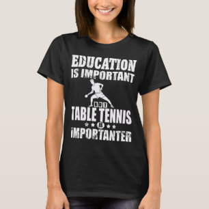 Tischtennis-Bildung Tischtennis T-Shirt