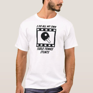Tischtennis-Bremsungen T-Shirt
