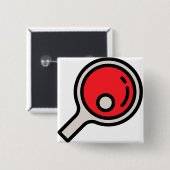 Tischtennis Button (Vorne & Hinten)