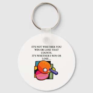 Tischtennis der Liebe I Schlüsselanhänger