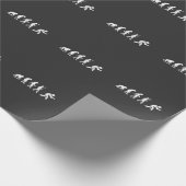 Tischtennis Evolution Pong Player Geschenkpapier (Ecke)