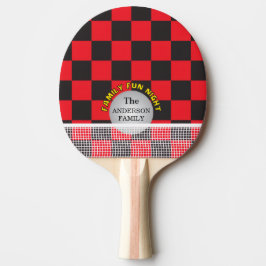 Tischtennis, Familienspiele, Damebrett Tischtennis Schläger