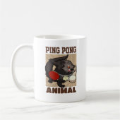 Tischtennis Funny Ping Pong Binturong Bearcat Kaffeetasse (Links)