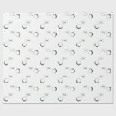 Tischtennis Geschenkpapier (Flach)