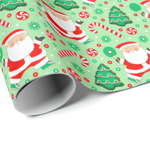 Tischtennis Holiday Geschenkpapier