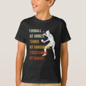 Tischtennis ist Art Ping Pong Player Sport Paddel T-Shirt (Vorderseite)