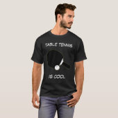 Tischtennis ist Cooler, individualisierbarer T - S T-Shirt (Vorne ganz)