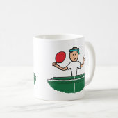 Tischtennis Kaffeetasse (VorderseiteRechts)