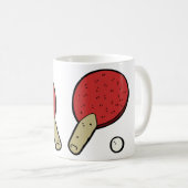 Tischtennis Kaffeetasse (VorderseiteRechts)