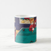 Tischtennis-Katzen Kaffeetasse (Mittel)