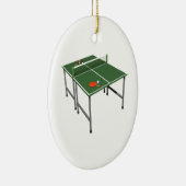Tischtennis Keramik Ornament (Rechts)