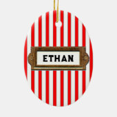 Tischtennis Keramikornament (Hinten)