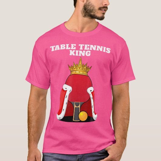 Tischtennis King Boys Ping Tischtennis T-Shirt (Vorderseite)