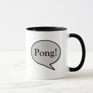 Tischtennis-Klingeln? Pong! Tasse