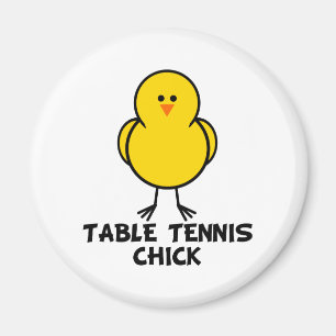 Tischtennis-Küken Magnet