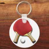 Tischtennis-Logo Schlüsselanhänger (Vorderseite)