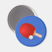 Tischtennis Magnet (Vorderseite/Rückseite)