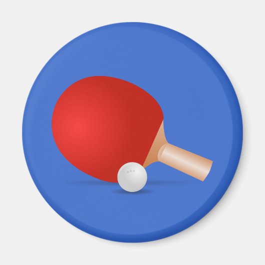 Tischtennis Magnet (Vorne)