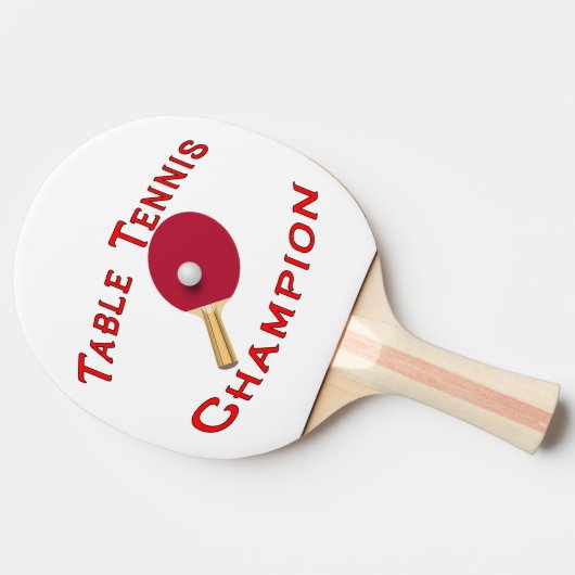 Tischtennis-Meister Tischtennis Schläger (Seitenansicht)