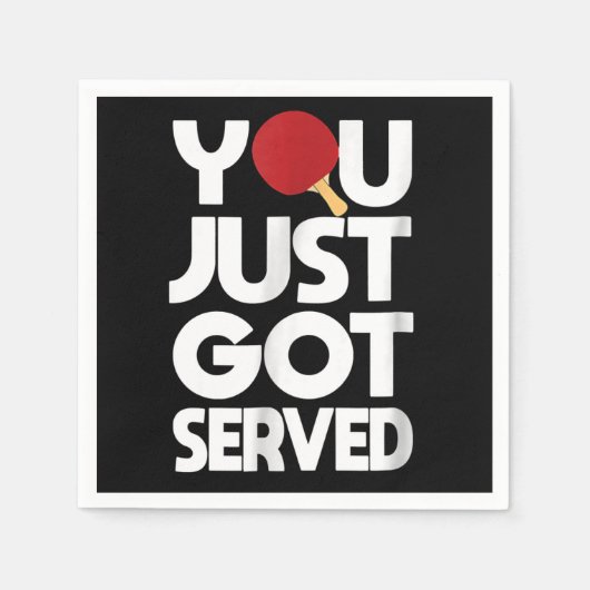 Tischtennis Men Butterfly Pong Serviette (Vorderseite)