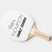 Tischtennis Monogram White Schläger (Seitenansicht)