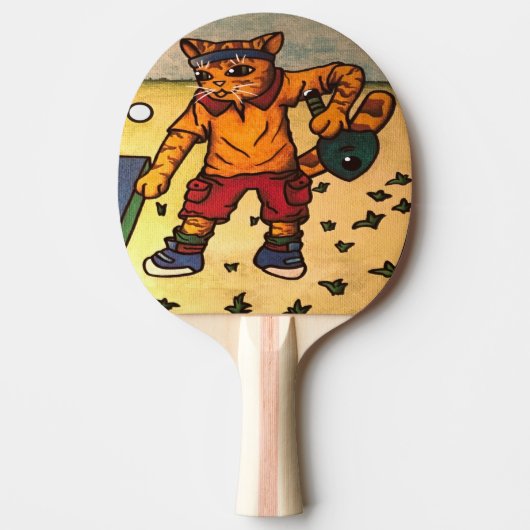 Tischtennis Ping-Pong Cat Schläger (Vorderseite)