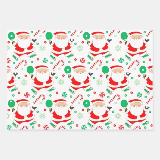 Tischtennis Ping-Pong-Geschenk Geschenkpapier Set (Vorderseite 3)