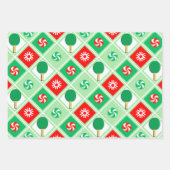 Tischtennis Ping-Pong-Geschenk Geschenkpapier Set (Vorderseite 2)