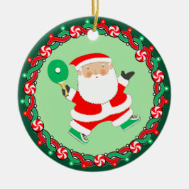 Tischtennis Ping-Pong-Geschenk Keramik Ornament