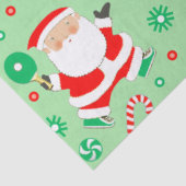 Tischtennis Ping-Pong-Holiday-Geschenk Seidenpapier (Ausschnitt)