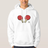 Tischtennis Ping Pong Hoodie (Vorderseite)